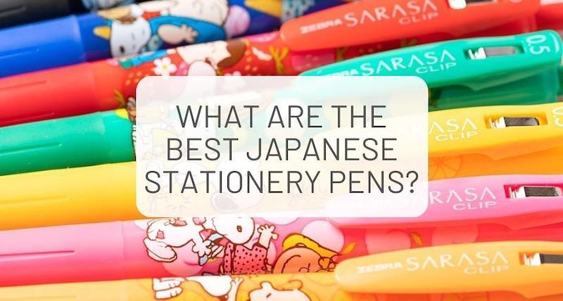 What Are The Best Japanese Stationery Pens   Blog Banner 4 